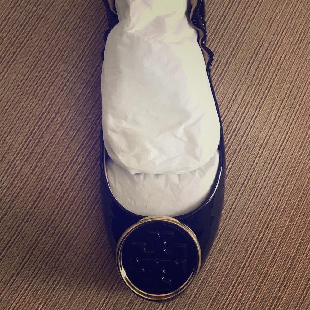 Tory Burch Twiggie ballet flats, size 6